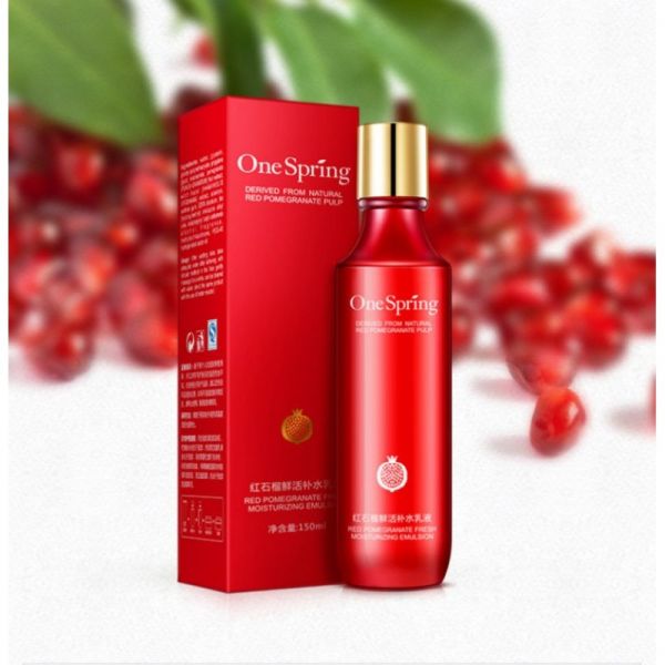 ONE SPRING Moisturizing facial toner with red pomegranate 150 ml